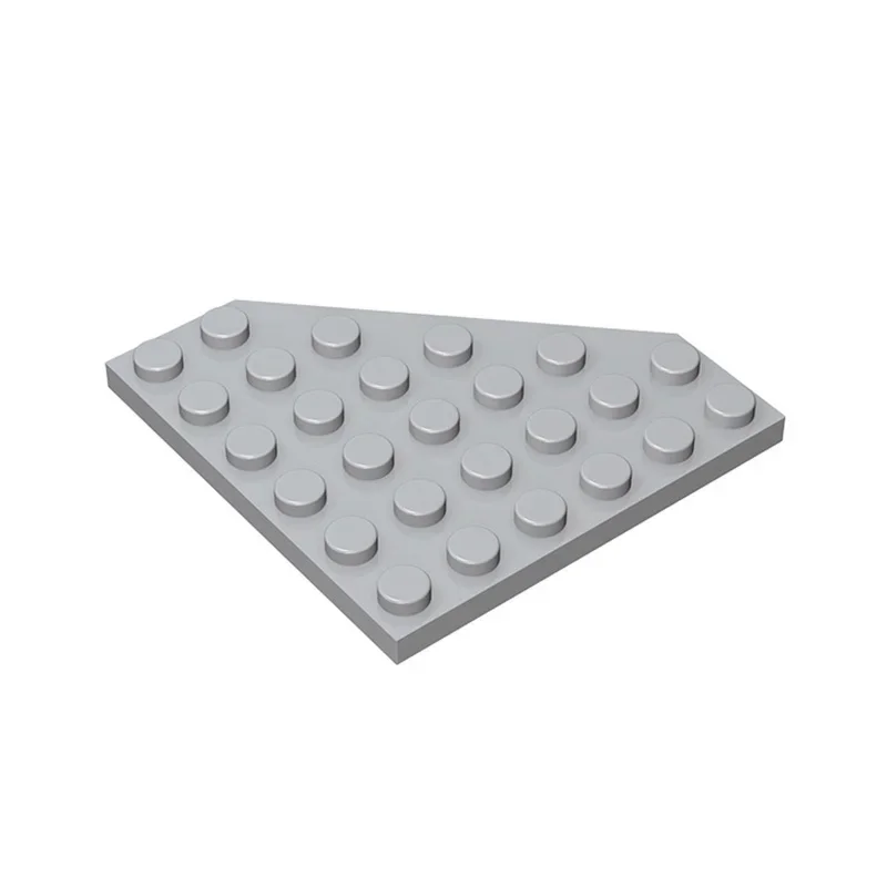 MOC 10 шт. Головоломка из частиц 6106 клиновидная пластина набор строительных блоков