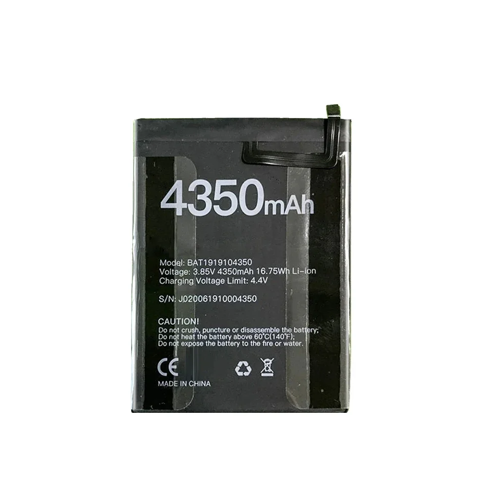 Аккумулятор BAT 1919104350 4350 мАч для Doogee X95 Bateira