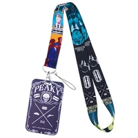 b0508 movie lanyard for keys chain id credit card cover pass mobile phone charm neck straps badge holder key ring accessories