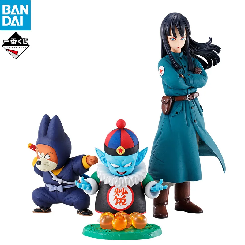 

BANDAI Ichiban KUJI Dragon Ball EX Maha Incredible Adventures D E Reward Pilaf Mai Shu Anime Action Figures Model Ornament Toy
