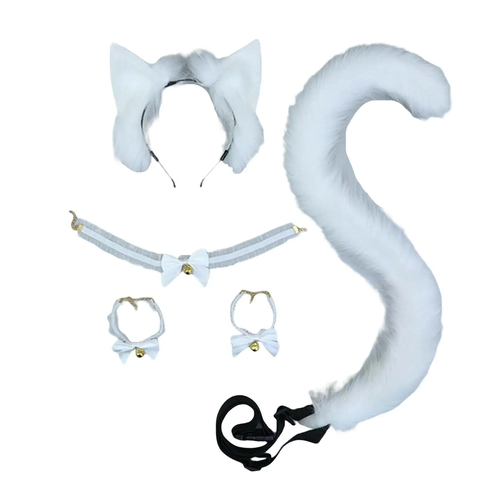 

Costume Setry Choker with Bowknot Bell Halloween Accessories Cosplay