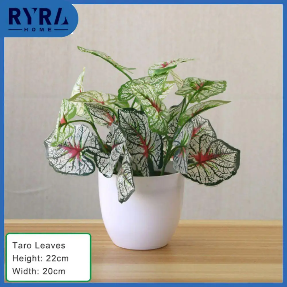 

Artificial Plants Bonsai Pot Plants Creative Artificial Green Plant Table Potted Ornaments Fake Flowers Small Tree Simulated