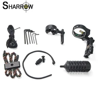 tp1000 compound set with bow sight arrow rest wrenchs d ring rope bow sling for compound bow accessories