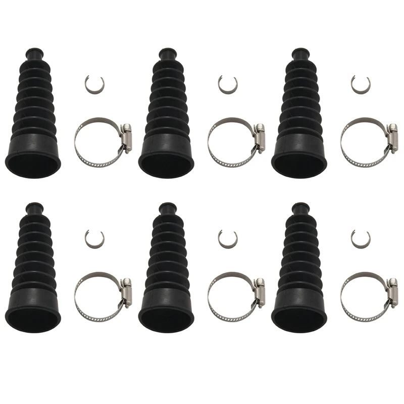 

6X Shift Cable Bellows Kit For Mercruiser Alpha , Bravo, R, Mr, 1 Replaces 74639A2