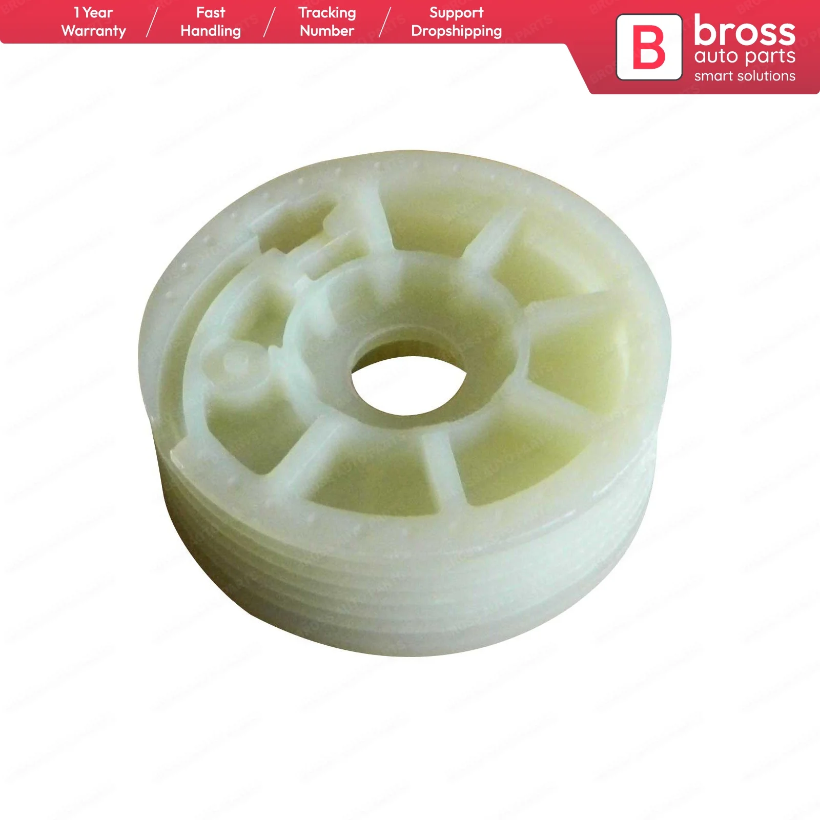 

Bross Auto Parts BWR941 Electrical Power Window Regulator Wheel Front; left Door for Opel Astra 2010 - On Ship From Turkey