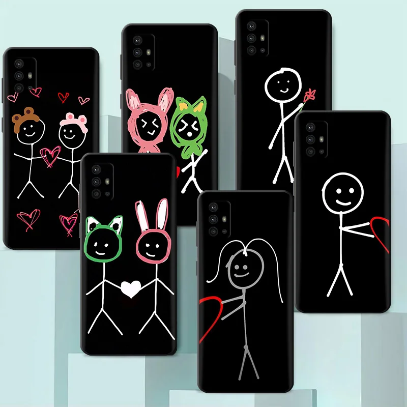 

Cute Cartoon Matchman Case For Motorola G30 G31 One Fusion Plus G9 Play G8 Power Lite G82 G72 G71 G60 G50 G22 Soft Phone Cover