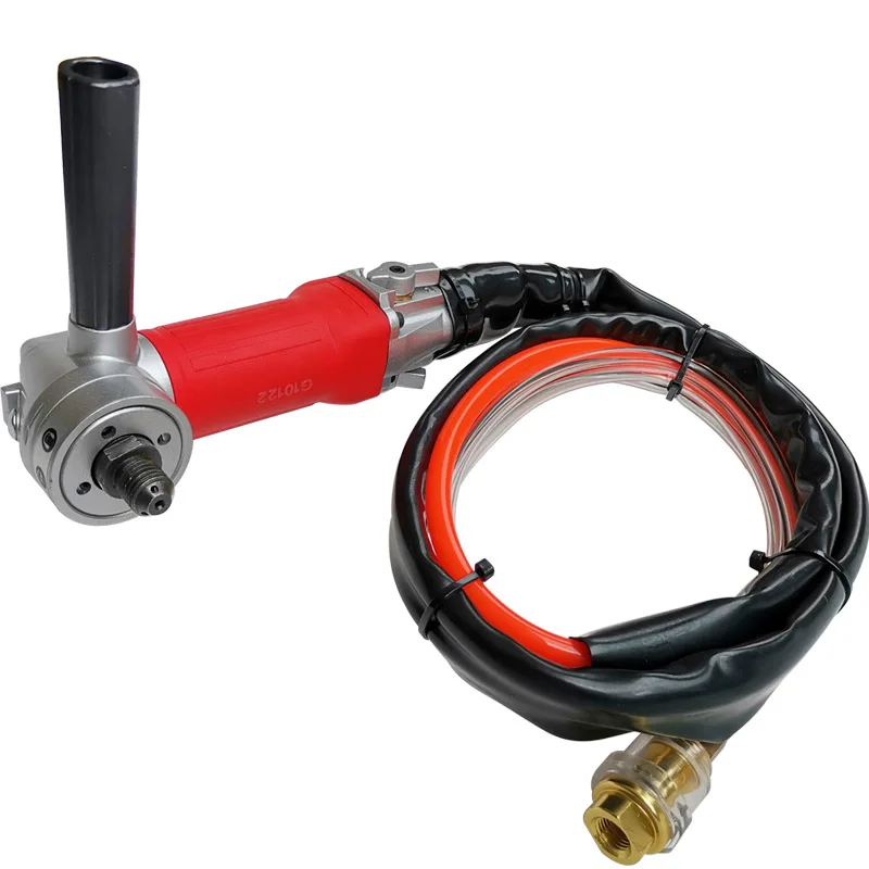 

HUALONG ELA-1601 rear exhaust air polisher and wet polisher pneumatic bench grinder