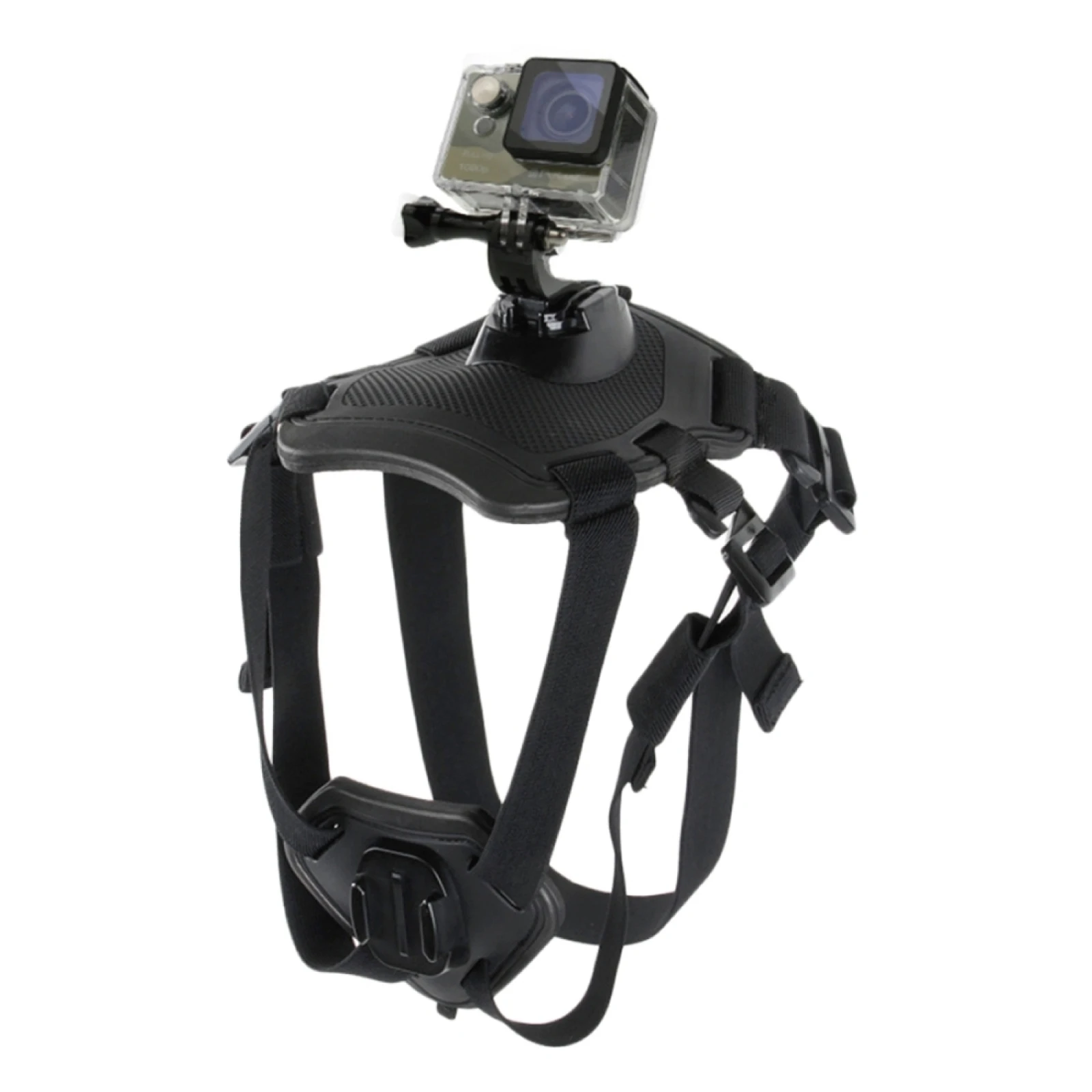 Регулируемый нагрудный ремень PULUZ Hound для GoPro Hero11 10 9 8 Black 7 6 5/ Insta360 ONE R/ DJI Osmo Action