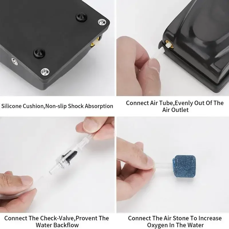 Аквариумный воздушный насос 2 5 л/мин