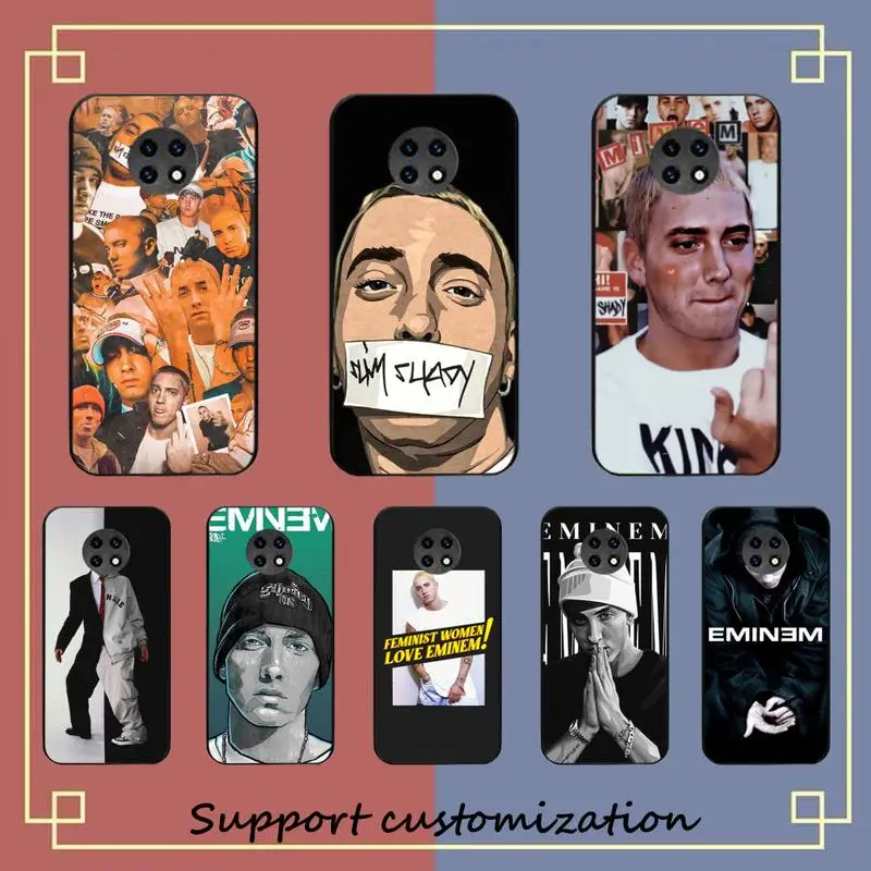 

Marshall Mathers Eminem Phone Case For Xiaomi Redmi Note 8A 7 5 Note 8pro 8T 9Pro TPU Coque for note 6pro