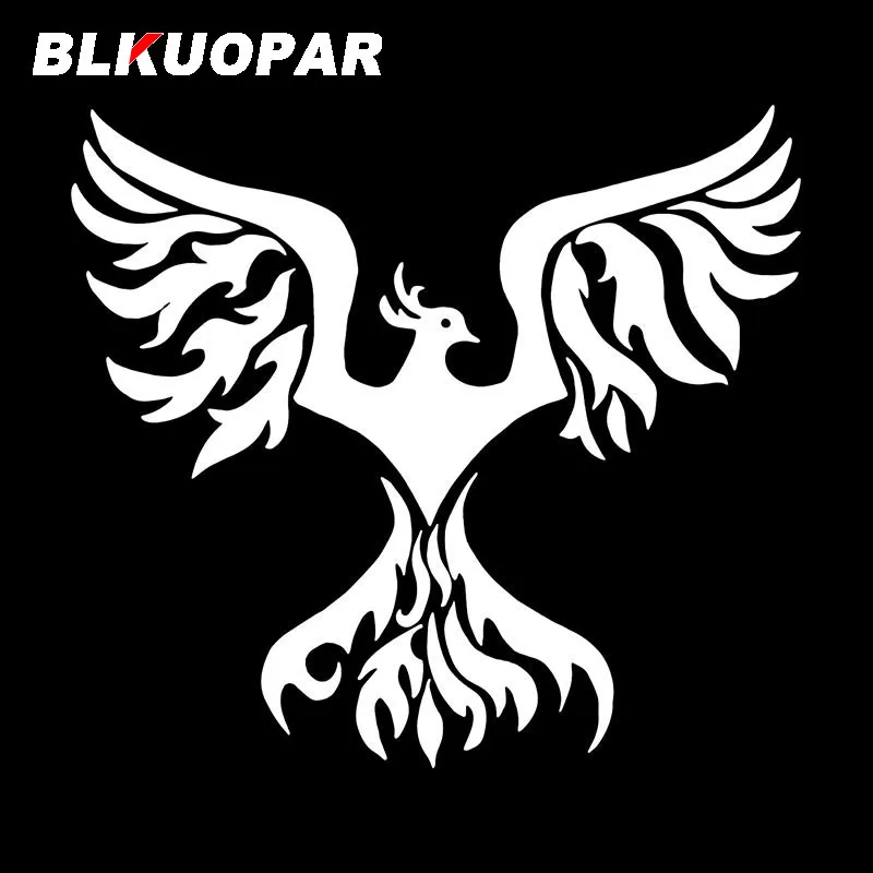 BLKUOPAR для наклеек на автомобиль Phoenix Bird защита от солнца JDM аксессуары модного дизайна из водонепроницаемого винила для декорирования чемодана.