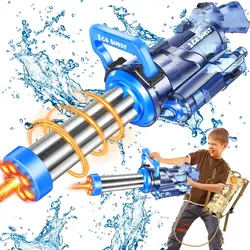 Шестистволка-Водомёт со звуковым сопровождением и подсветкой