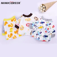 cats dogs clothes pets four legged home clothing fashion cute printed pajamas comfortable knitted clothes pet costume supplies