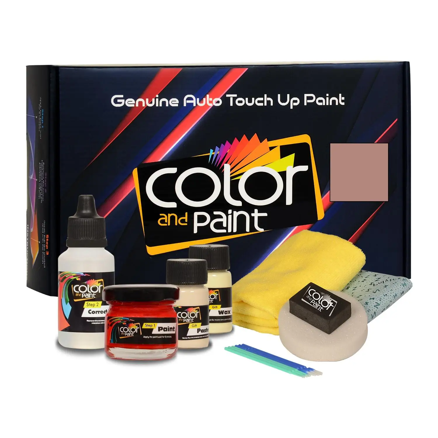 

Color and Paint compatible with Ford America Automotive Touch Up Paint - WOODROSE MET - CD - Basic Care