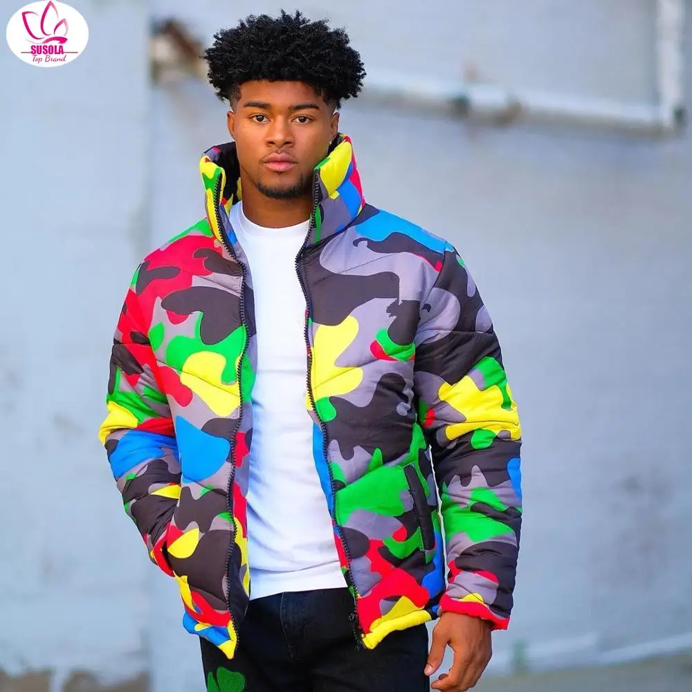 Женская камуфляжная куртка на молнии с карманами и отложным воротником