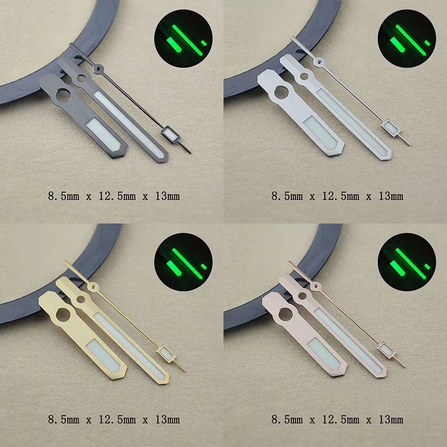 

NH35 Hands NH36 Hands Diving Watch Pointer C3 Green Luminous Watch Hands Accessory Suitable For NH35 NH36 Movement