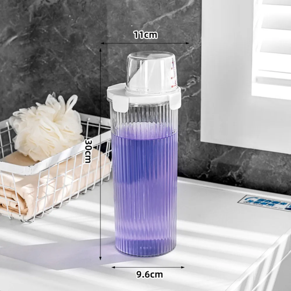 

Прозрачный пластиковый дозатор стирального порошка