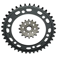 lopor 530 cnc 16t 39t front rear motorcycle sprocket for yamaha yzf750 sp yzf 750 1993 1997