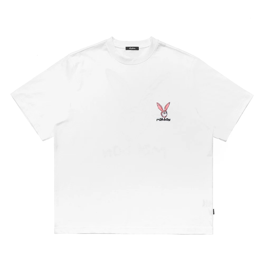 2023 New Rabbit Print Summer Golf Clothes Men's and Women's Universal Pure Cotton Breathable Golf Wear T-shirt