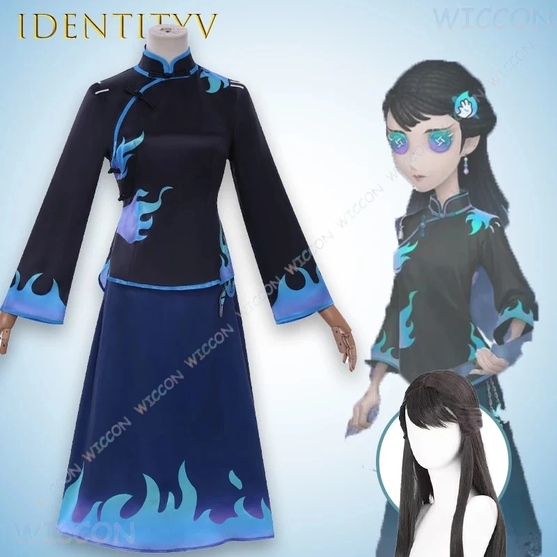 Фото Костюм для косплея IdentityV «Антиквар: Цветочный огонь», студенческое платье в китайском стиле Ханьфу, аниме-костюм Gaf;4'v.7/n №2