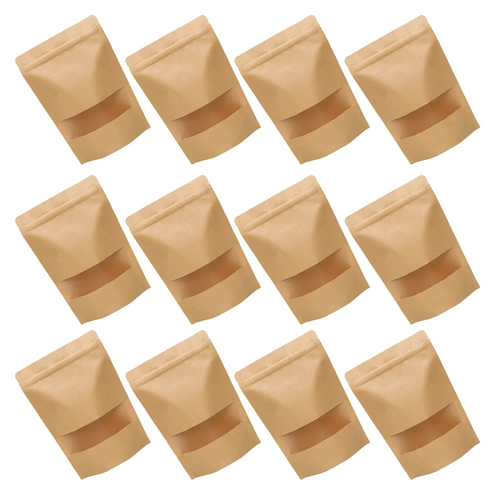 

50pcs Dried Fruit Sealing Bags Food Packaging Pouches Sealing Bags Cereals Bags