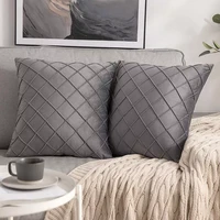 geometric cushion cover velvet pillow cover boho decorative pillows for sofa home decor polyester blend 45x45cm pillowcase