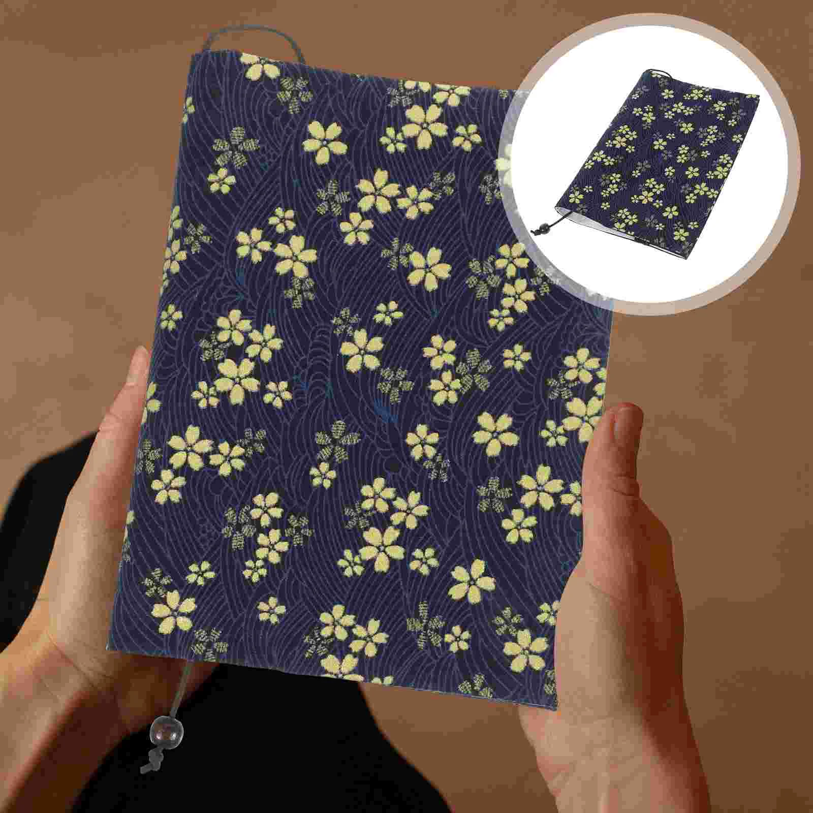 

Handmade Cloth Retro Decors Diary Covers Pouches Fabric Sleeve Decors Anti-wear