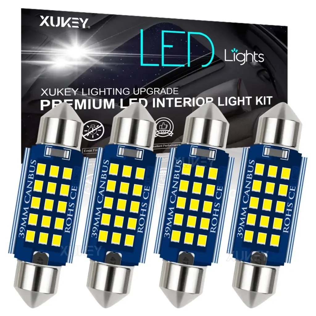 Loki J 4X 39 мм 38 Светодиодные гирлянды C5W Лампа CANBUS 2016-15-SMD 12 В Сменный интерьер