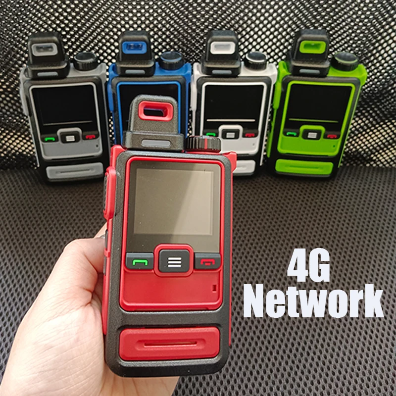 Zello Walkie Talkie 4G Long Range Amateur Mobile Radio WIFI Blue tooth Transceiver Phone Network Walkie Talkie 100 km