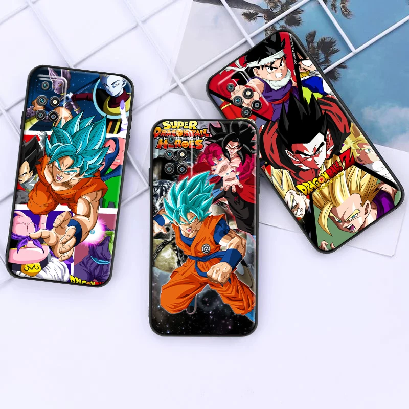 

Anime Cartoon Dragon Ball For Xiaomi Redmi 10 Phone Case Protect Liquid Silicon Coque Soft Funda Carcasa Back
