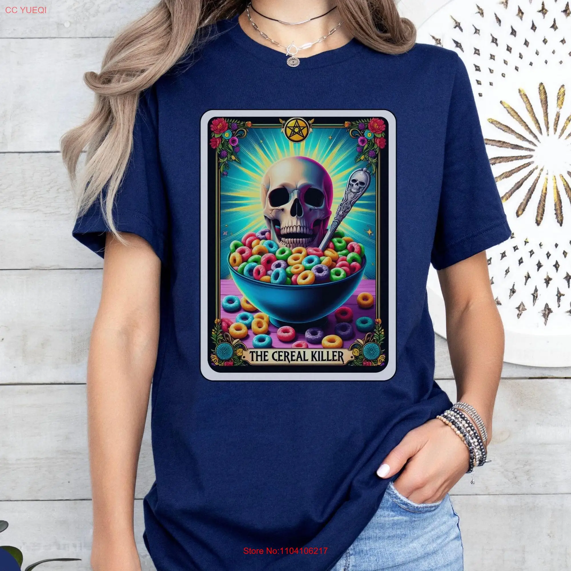 Забавный Скелет для влюбленных на день Хэллоуина футболка с изображением Таро