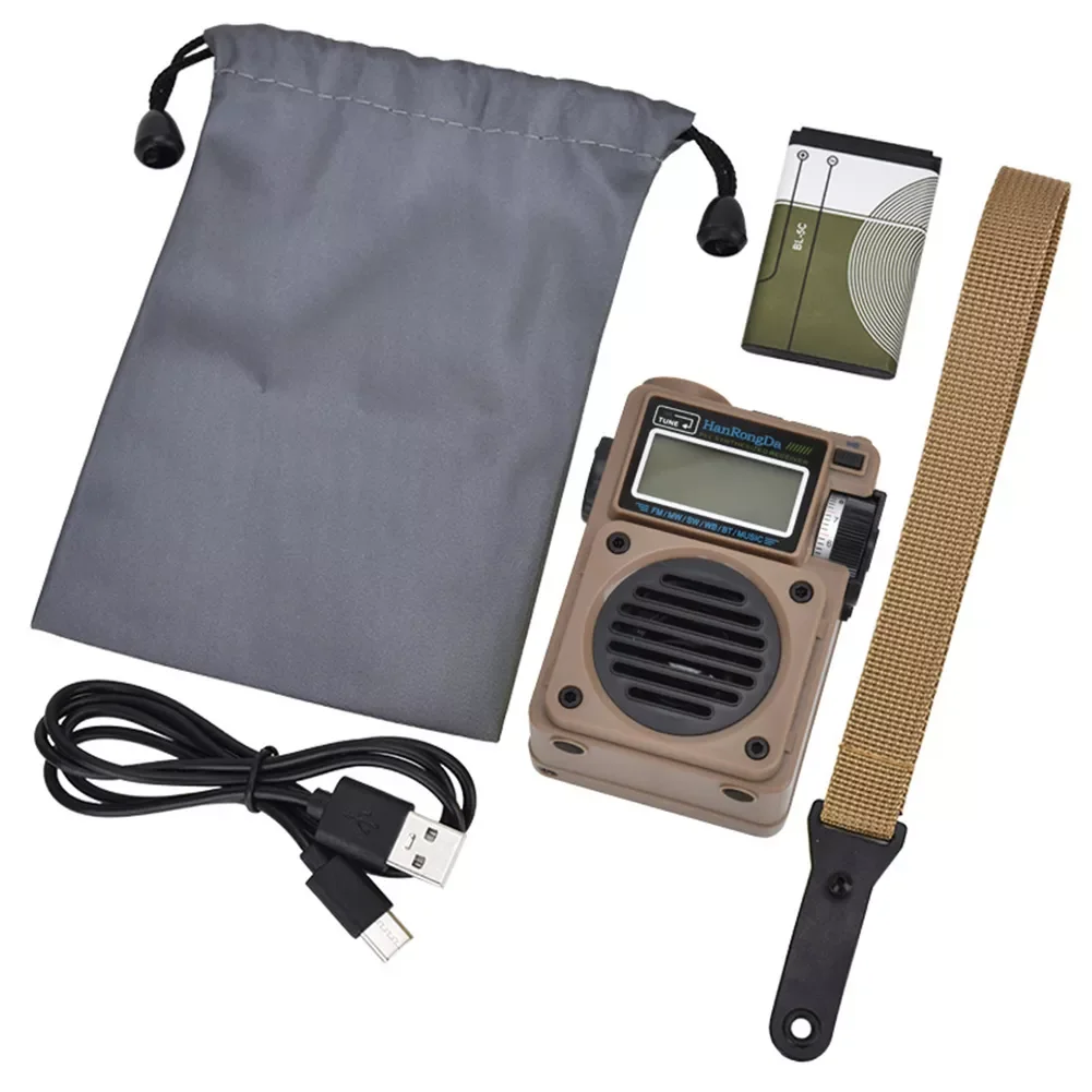 

701 Full Band Radio Multimedia Music Player FM MW SW WB Receiver Bluetooth 5.0 Speaker Music Player Support Alarm Clock Lock