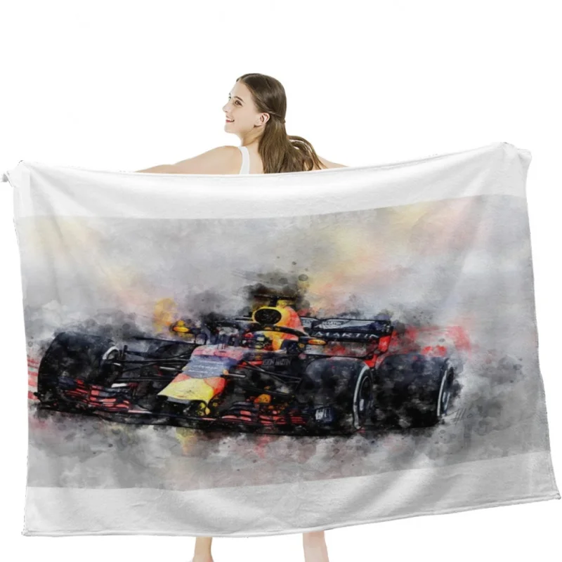 

Max/erstappen F1, мягкое бархатное одеяло, постельное белье для кемпинга, одеяло для холодного кинотеатра или путешествий