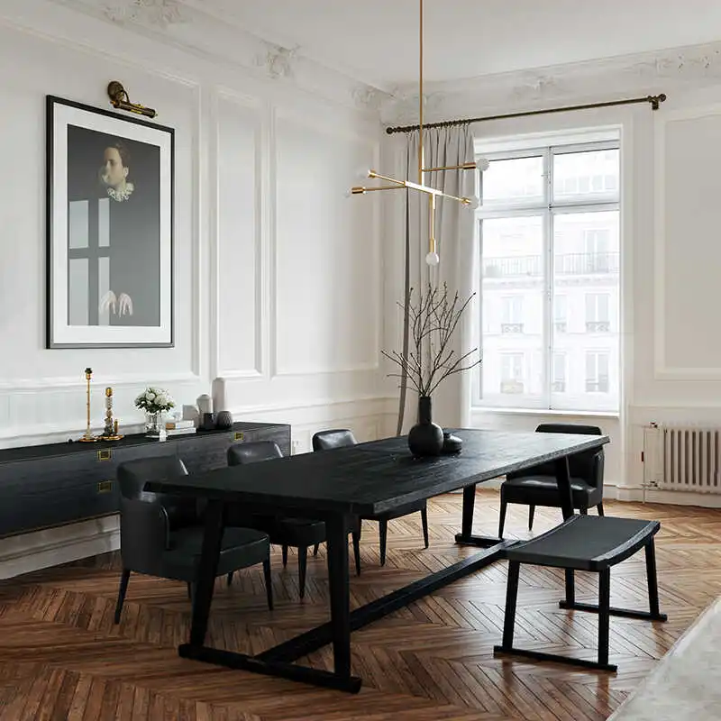 Защита окружающей среды модная Обеденная Мебель столы обеденный стол для кухни