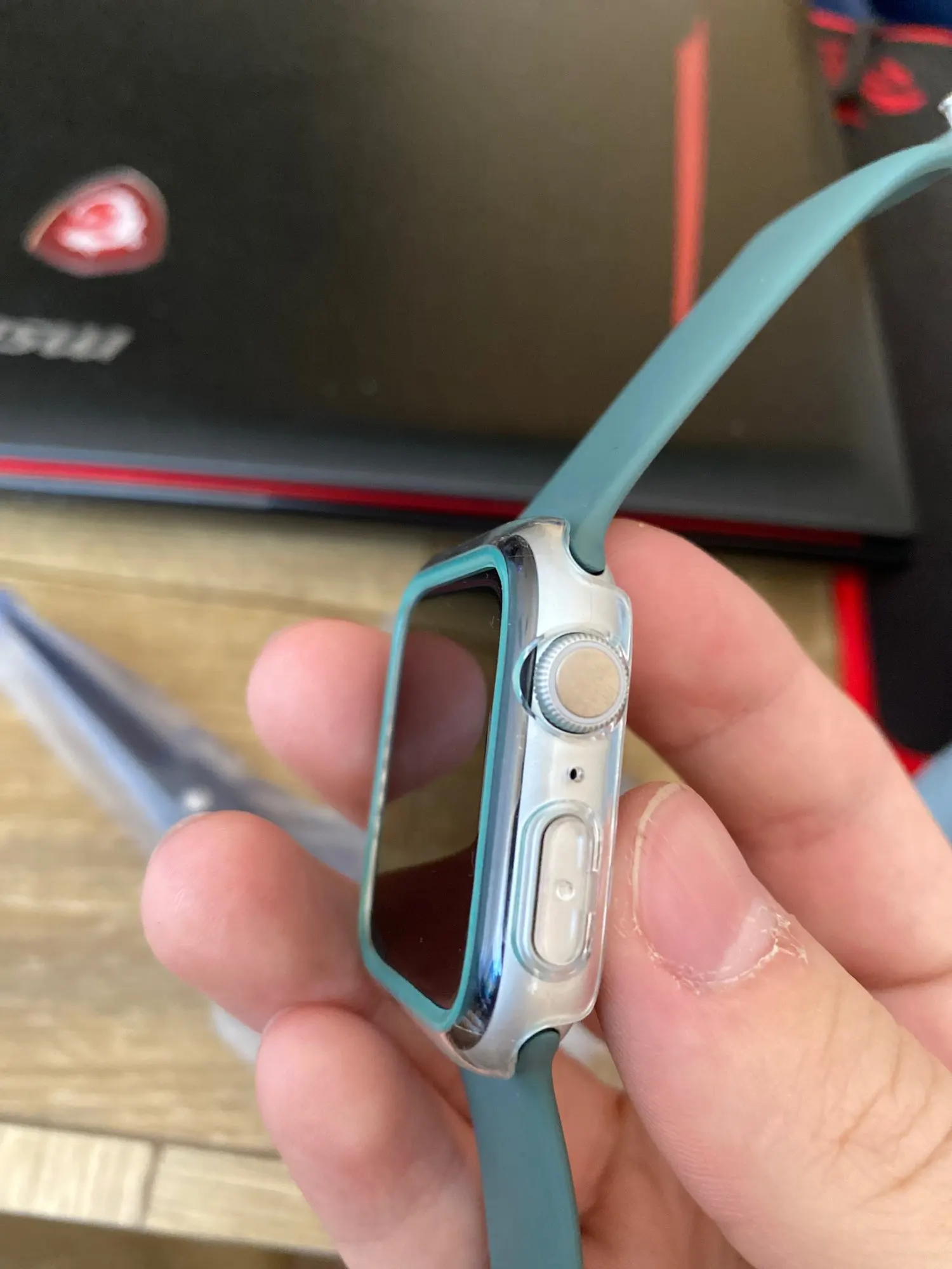 Luminous Cover for Apple Watch Case 45mm 41mm 38mm 42mm 40mm 44mm Hard PC Bumper Protective Frame iWatch 8 7 6 5 3 SE Accessorie