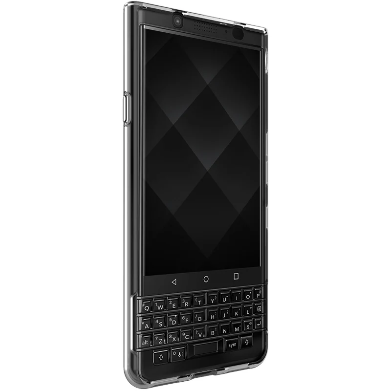 Чехол для BlackBerry Keyone Обложка IMAK прозрачная кожа мягкие силиконовые чехлы из ТПУ