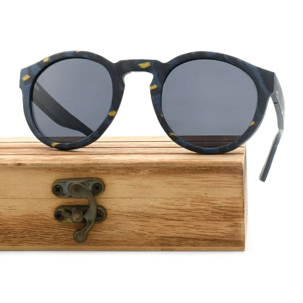Уникальный Дизайн Деревянные бамбуковые солнцезащитные очки для мужчин 2024