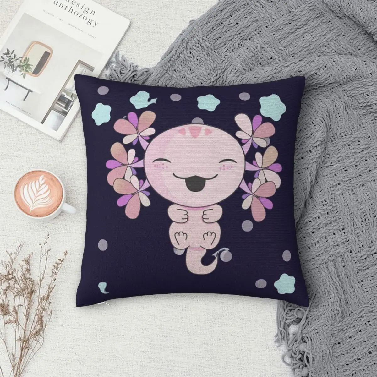 

Axolotl Sea наволочка с животным полиэстер, наволочка, подушка, комфортная декоративная подушка для дивана, декоративные подушки для дома, спальни