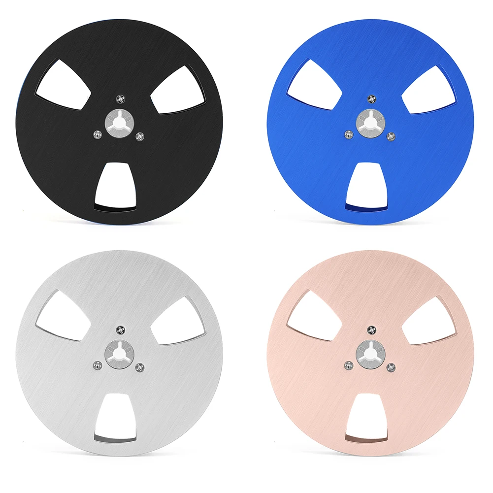 5inch 3 Holes Empty Cassette Player Rack Bending-resistance 1/4 Tape Empty Plate Replacement for Studer ReVox/TEAC/BASF