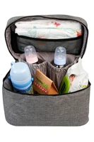 insulated baby bottle bagbaby feeding bag multi function breastmilk cooler bag lunch bag portable baby food storage bottle warmers baby dress bag small thermal bag cover for thermostat baby bottles bag travel bag
