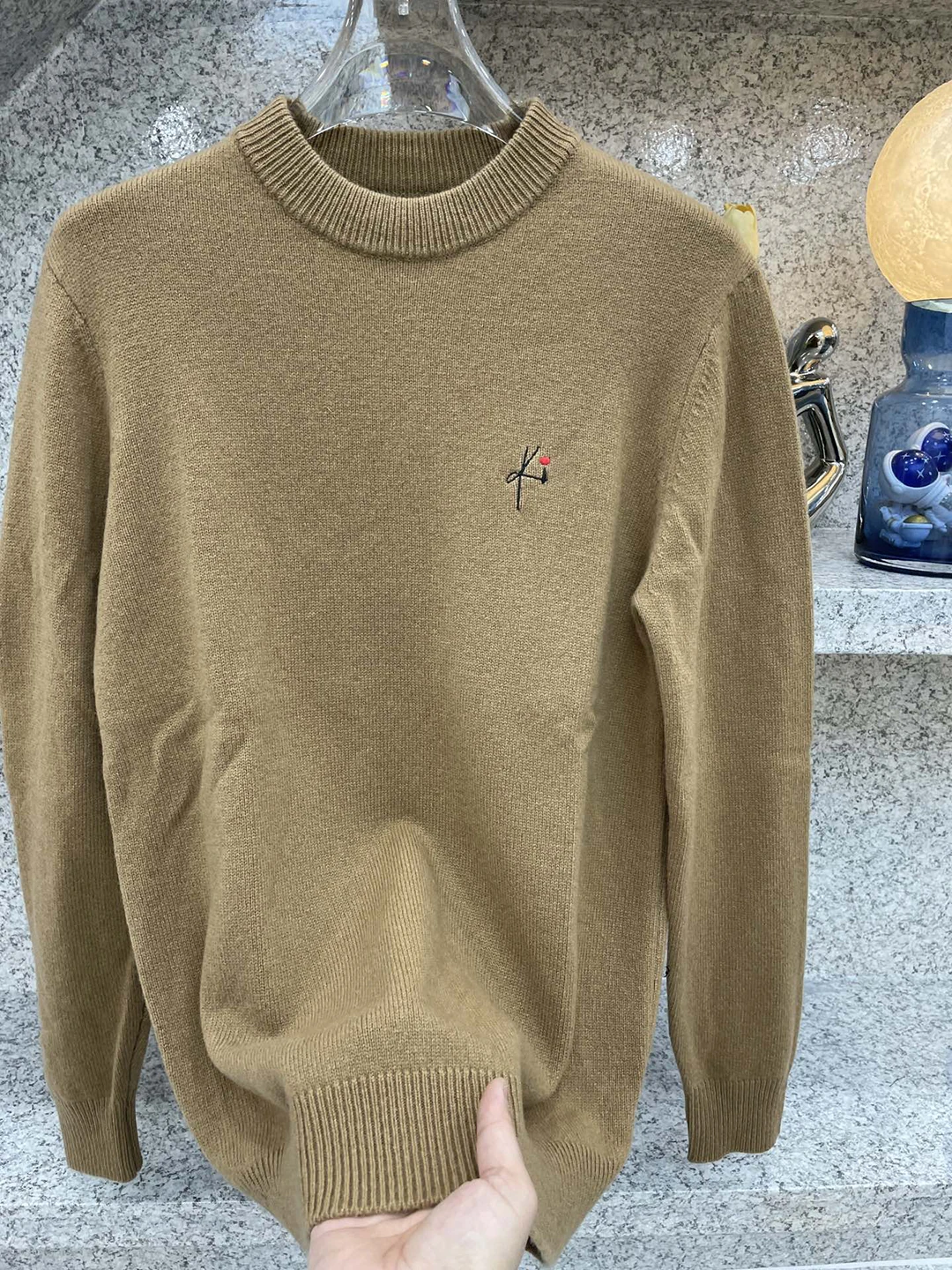 BLLIYOSS Мужская новая основа одинарная одежда с круглым вырезом деловая