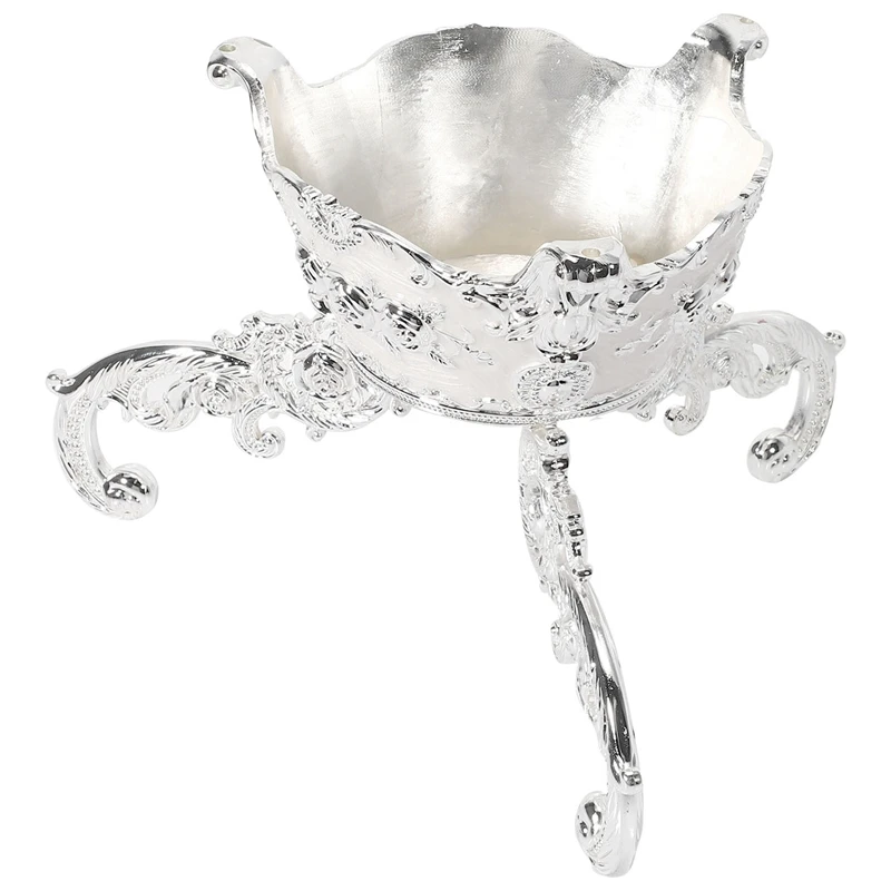 

European-Style Metal Fruit Tray Base Fruit Tray Stand Home Decoration