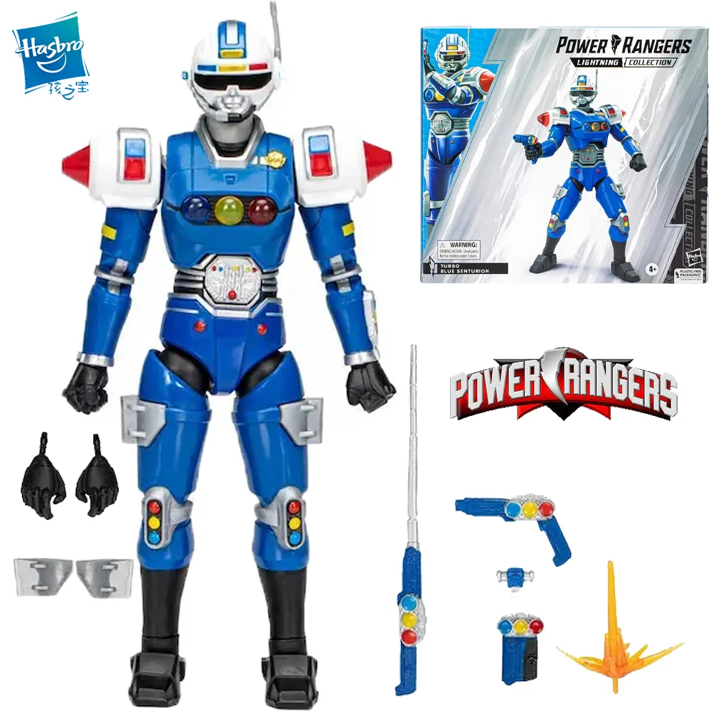 

Hasbro Power ranger коллекция молний турбо синий сентурион 6,6-дюймовая экшн-фигурка коллекционная игрушка Подарки Детские игрушки