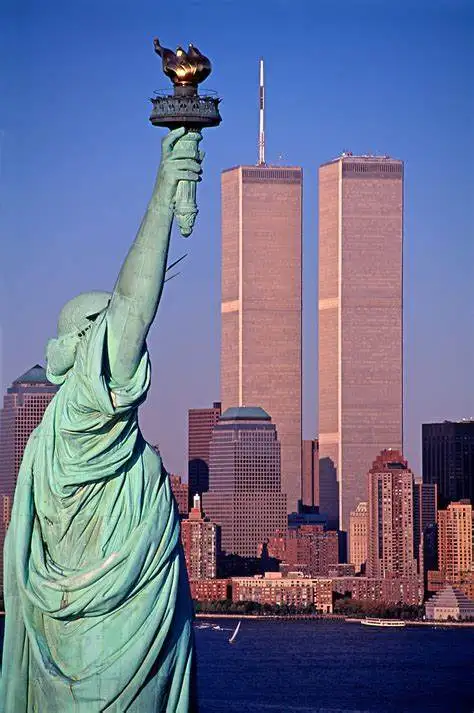 

Двойные башни-печать Нью-Йорка художественный холст плакат для гостиной Декор домашняя Настенная картина