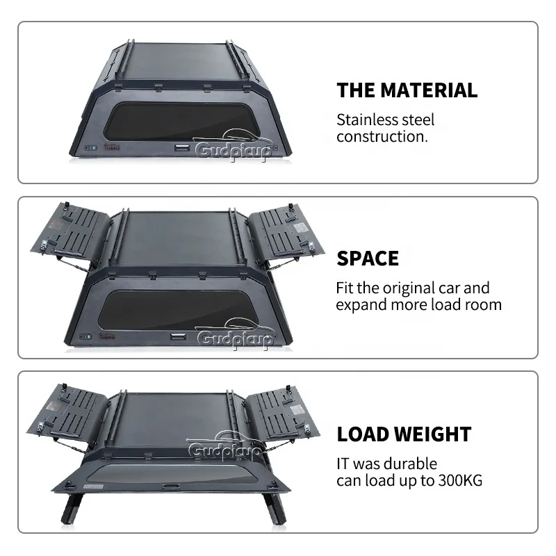 4wd алюминиевый пикап для кемпера лотки Ute кемпинга навесы жесткий верх Jeep Gladiator