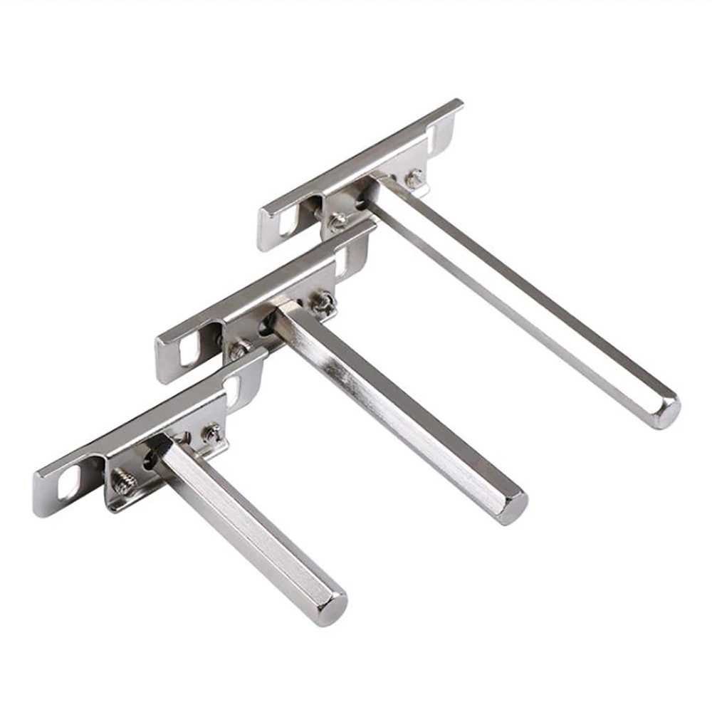 2 шт. сделай сам невидимые плавающие кронштейны для полки регулируемые скобка