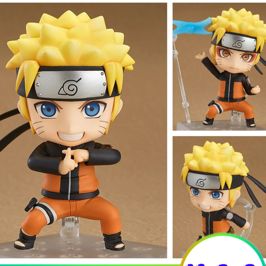 

Naruto Uzumaki Q Version Hinata Sasuke Itachi Kakashi Gaara Action Figurs PVC Model Collection Kids Gift