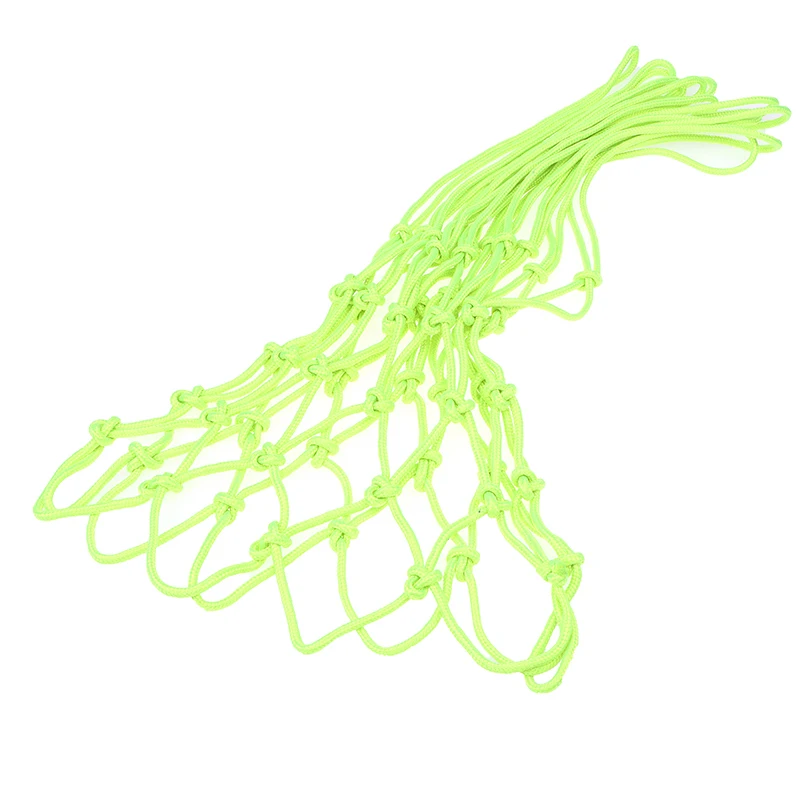 1 шт. светящаяся в темноте баскетбольная сетка портативная прочная нейлоновая