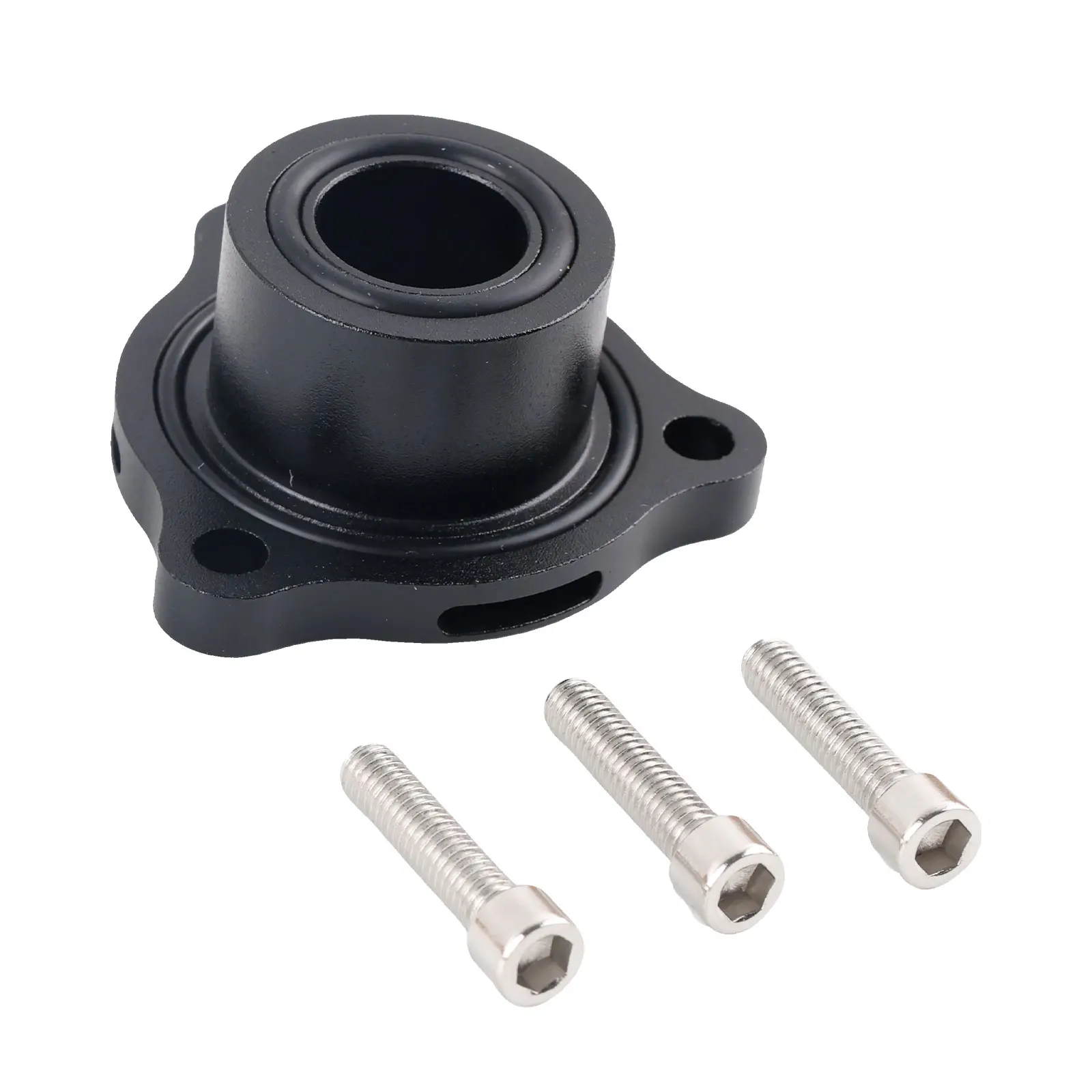 

Серебристый черный адаптер продувочного клапана BOV для VW для GTI для Golf Mk7 Mk7.5 для Jetta для Audi A4 B9 A3 8V TT