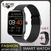lige men women smart watch a multi functional smartwatch such full touch screen sport social information display ladies watches